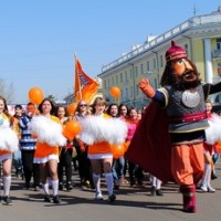 Первомай. Оранжевая колонна Первомай. Оранжевая колонна