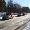 Автопробег. На старте.