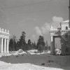 Ангарские ворота, 1950 год. Улица Ленина не очищена от снега