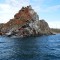 Шаман скала вид с моря