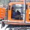 Ангарчанина, попавшего в снежный плен, спасатели вывозили из леса на служебном вездеходе.