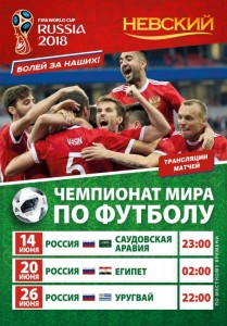 Трансляции матчей чемпионата мира по футболу