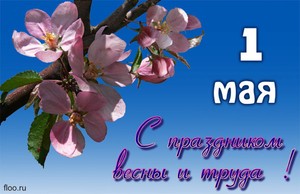 День весны и труда!