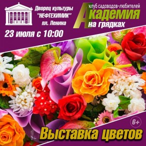 Выставка цветов от "Академии на грядках"