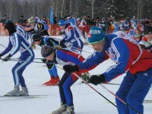 Соревнования по лыжным гонкам «Лыжня Ангарска»