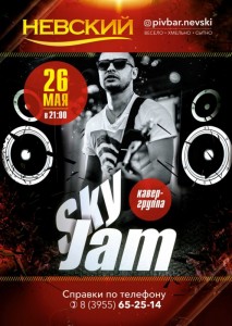 Концерт кавер-группы "Sky Jam"