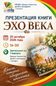 Презентация книги «Эхо века»