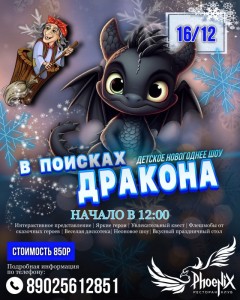 Детское новогоднее шоу "В поисках Дракона"
