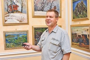 Открытие выставки Михаила Кузнецова "Сибирский пейзаж"
