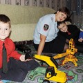 Фотография семьи Рыжаковых попала в лидеры голосования на общероссийском фотоконкурсе «Полицейские семьи»