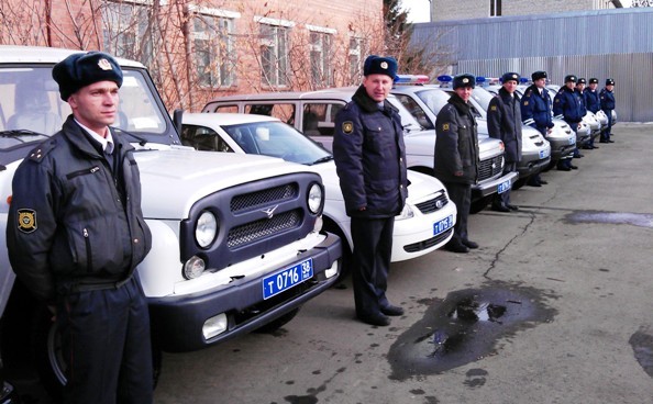 Вручение новых автомобилей