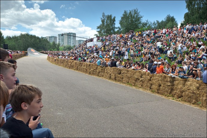 Вот так выглядит нижний участок трассы: