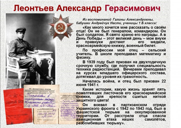 Андрейчук Настя, Гимназия: