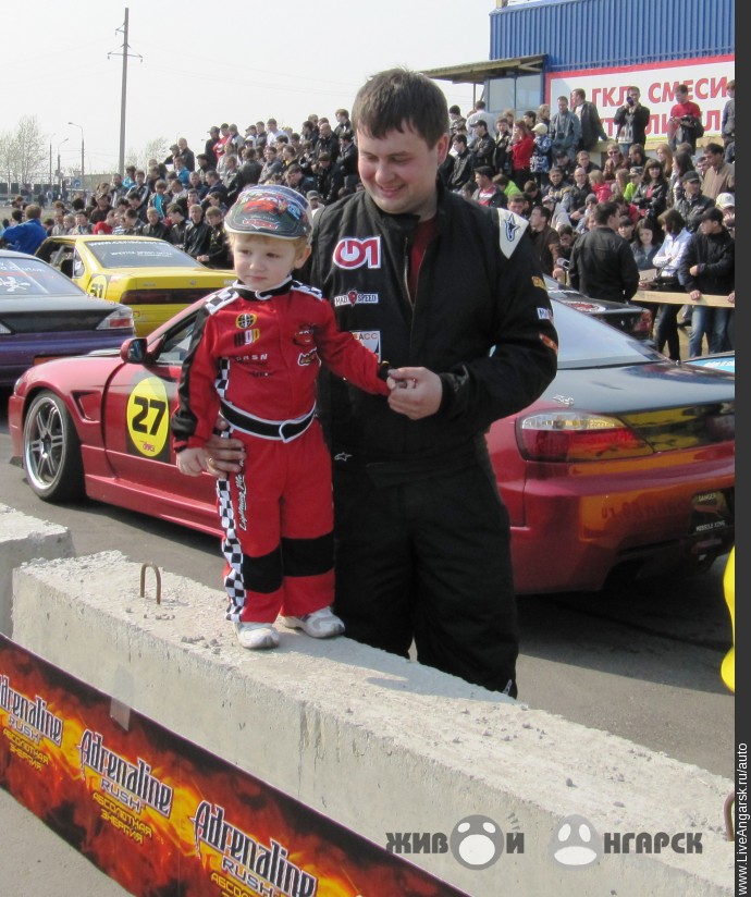 Будущий гонщик: