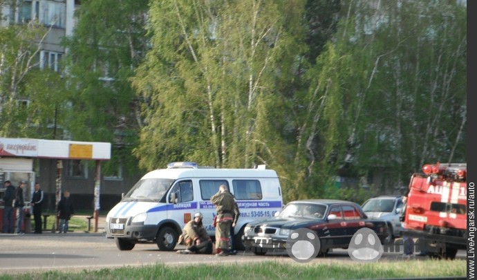 Первое ДТП на Ленинградском: