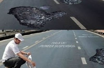 Вместо "лежачих полицейских"