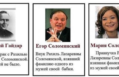 Гайдар - "история" одной фамилии