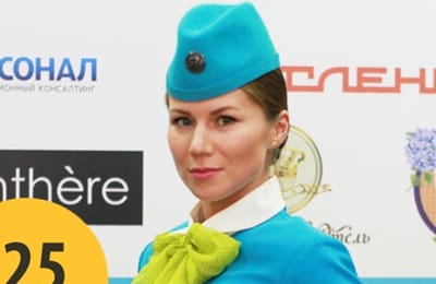Иркутянка претендует на звание самой красивой стюардессы России