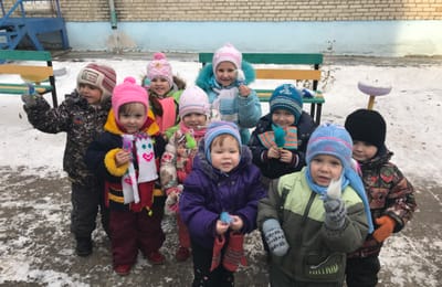 Поездка в кино для дошколят