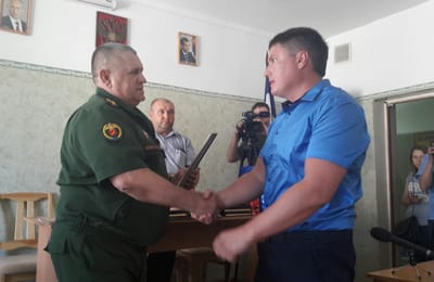 Торжественное вручение Благодарственного письма