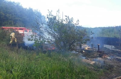 Семь человек погибли во время пожара в садоводстве Братска