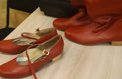 Туфельки и сапоги для ансамбля "Ритм"