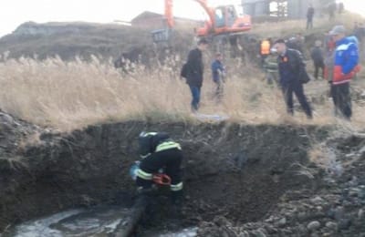 В Усольском районе ведутся работы по ликвидации разлива нефтепродуктов, введен режим ЧС