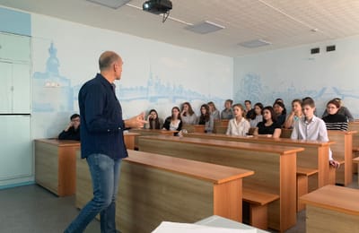 Беседа в 4-й школе