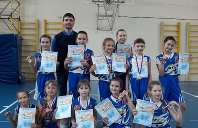 Юные Ангарские баскетболистки только в призах