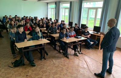 Съездили в иркутский аграрный техникум