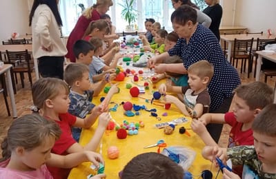 Игрушки помпушки своими руками
