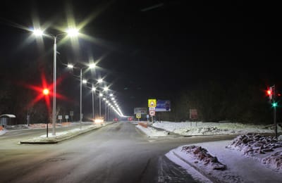 Освещение улицы Декабристов