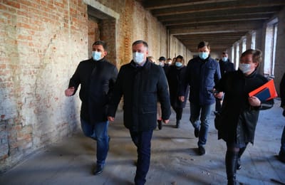 В ближайшее время подрядная организация вступит в активную фазу строительства Суворовского училища в Иркутске