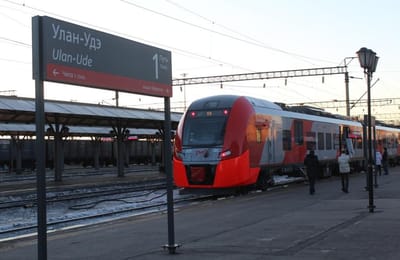 Электропоезд «Ласточка» совершил тестовую поездку по маршруту Иркутск – Улан-Удэ