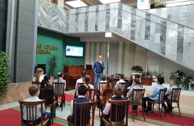 Беседа в музее Победы