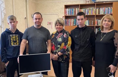 Современные компьютеры для Центра помощи детям, оставшихся без попечения родителей