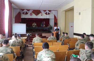 Беседа в войсковой части