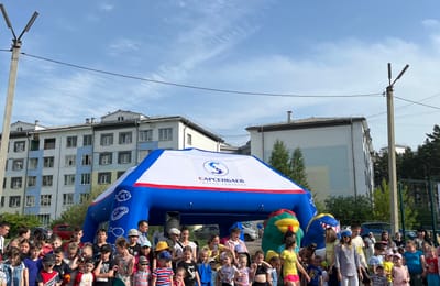 В День защиты детей в 29 микрорайоне прошел традиционный праздник для маленьких ангарчан