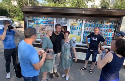 В Иркутске состоялся первый съемочный день проекта с Андреем Мерзликиным