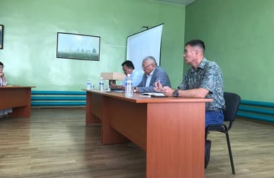 Рабочее совещание в Баяндае