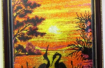Алмазная мозаика. Магия заката