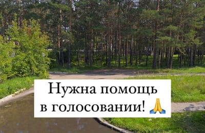 Прошу помочь в голосовании за благоустройство