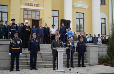 В Иркутске открылось Суворовское военное училище