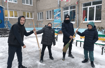 Вот и наступила настоящая снежная зима!