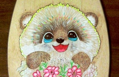 Выжигание. Новая разделочная доска.
