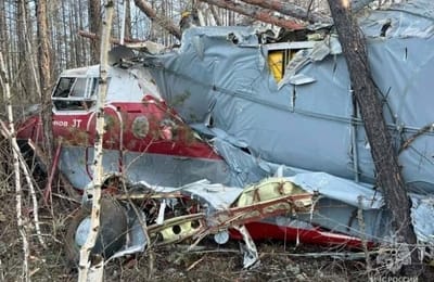 Самолёт, летевший в Железногорск-Илимский, упал в Якутии