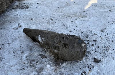 В центре Иркутска рабочие нашли мину на стройплощадке