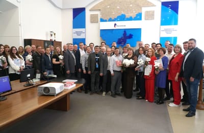 Сотрудникам Иркутского филиала «Ростелекома» вручили ведомственные награды