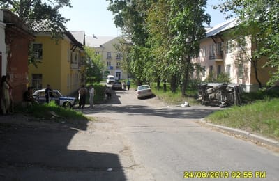 Авария в 60 квартале