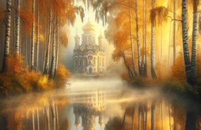 С колокольным вечерним звоном... ПЕСНЯ НА СТИХИ